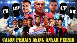 Bursa Transfer 14 Januari: Persib Incar 8 Pemain Grade A, Nomor 6 Jebolan AC Milan, Segini Harganya!