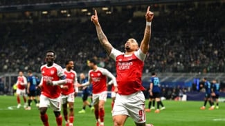 Nyesek, Inter Milan Dipecundangi Arsenal di Depan Publik Sendiri, Merosot ke Posisi 9 klasemen Liga Champions