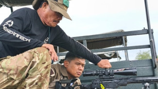 Marinir Gelar Lomba Menembak di Surabaya, Jarak 900 Meter Diikuti Sniper Se-Indonesia