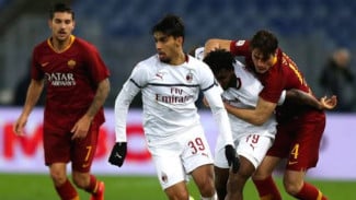 Hasil Big Match Liga Italia, AS Roma Berbagi Poin dengan AC Milan