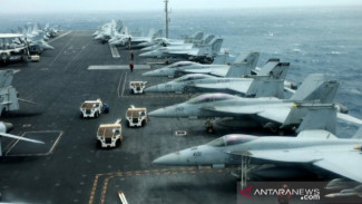 USS Abraham Lincoln di Bawah Bayangan Mengerikan Drone hingga Rudal Balistik Iran, Begini Alasannya!