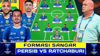 Duel Leg Pertama ACL 2, Ini Prediksi Susunan Pemain Persib vs Ratchaburi Nanti Malam, Duel Dua Tim Beda Gaya Main?