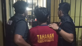 Jatanras Polresta Pontianak Ciduk Pelaku Pencurian Handphone di Masjid As-Salam