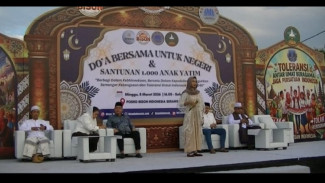 Aliansi Pelajar Pemuda Nusantara Gelar Doa Bersama dan Santunan Anak Yatim