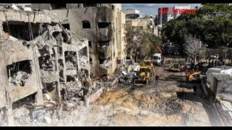 Makin Mencekam Tel Aviv Kembali Dirudal Iran, Puluhan Gedung Luluh Lantak, Pusat Ekonomi Jadi Target?