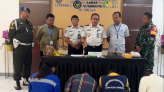 Petugas Lapas Surabaya Kembali Gagalkan Penyelundupan Narkoba, Kini Modusnya Gantungan Boneka