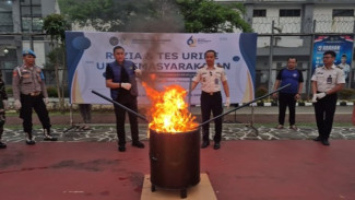 Operasi Gabungan di Rutan Depok, Petugas Sita Alat Pemanas Rakitan hingga Kosmetik, Endingnya Dimusnahkan