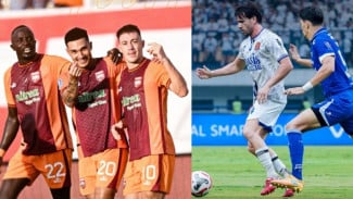 Skor Babak Pertama Persib vs Persijap dan Borneo FC vs Malut United, Tercipta Empat Gol di Samarinda