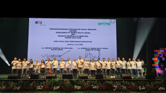 Serikat Pekerja KAI Services Tandatangani MoU Perjanjian Kerja sama dengan KAI Services