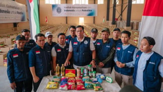 Konsorsium 14 Lembaga Kemanusiaan Kirim 5.760 Paket Sembako untuk Palestina