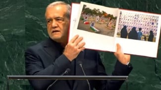 Pidato Berapi-api Presiden Iran di New York Bikin Delegasi AS Ciut: Kami Hanya Membela Diri, Merekalah yang Teroris!