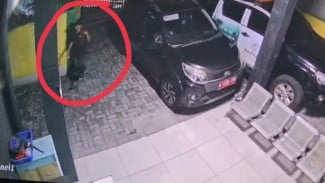 Detik-detik 'Ritual Aneh' Pembobol Kantor Baznas Depok, Begini Penampakannya