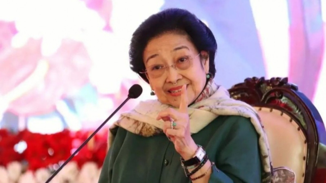 Potret Ketum PDIP Megawati Sukarno Putri
