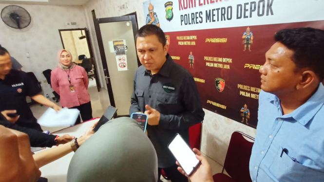 Kasat Reskrim Polres Metro Depok, Kompol Hadi Kristanto