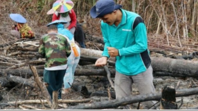 Franly Aprilano Oley Si Penjaga Hutan