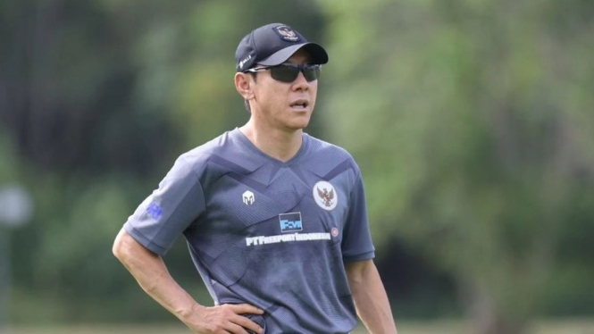 Potret pelatih timnas Indonesia Shin Tae yong