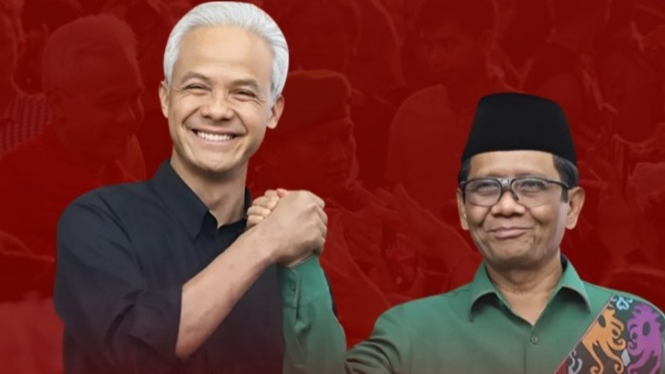 Ganjar dan Mahfud dapat doa kiai Depok