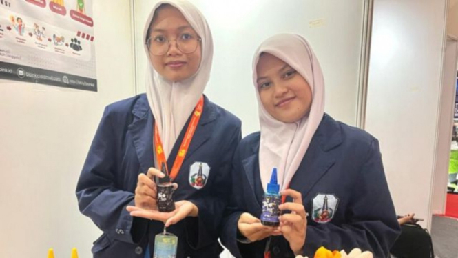 Sisui Kreatif SMK Indonesia Yogyakarta Ceptakan “Bio Ink” oleh Sisa Sayoran