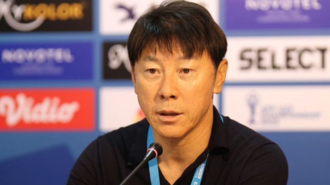 Potret pelatih timnas Indonesia Shin Tae yong