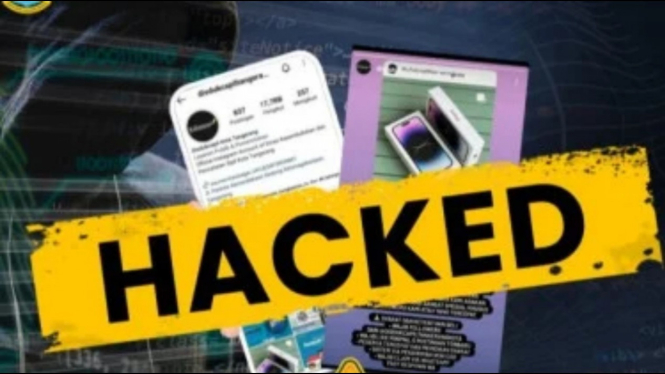 Akun instagram disdukcapil kena hack