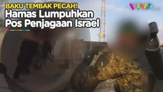 Video: Detik-Detik Hamas Hancurkan Tank Tentara Israel