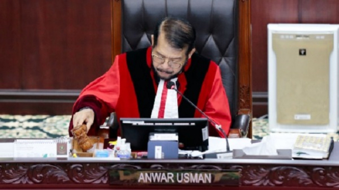 Ketua MK, Anwar Usman soal Gibran