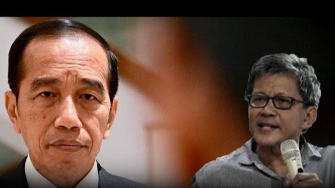 Rocky Gerung vs Jokowi