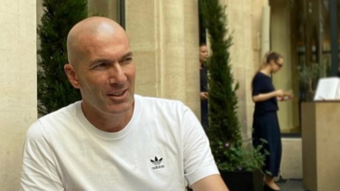 Potret Zinedine Zidane
