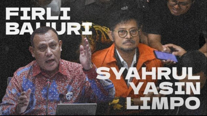 Firli Bahuri dan Syahrul Yasin Limpo