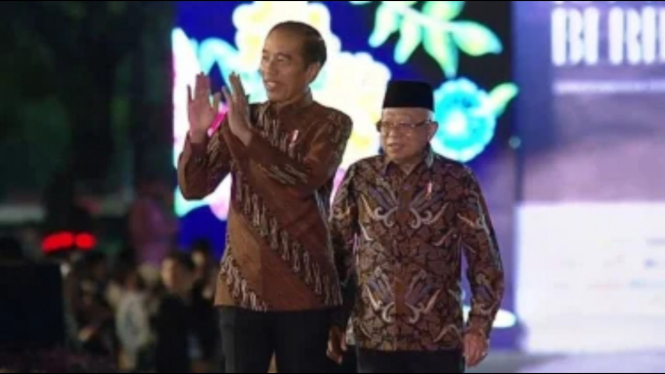 Jokowi dan ma'ruf amin
