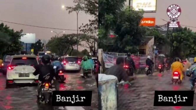 Margonda Depok banjir