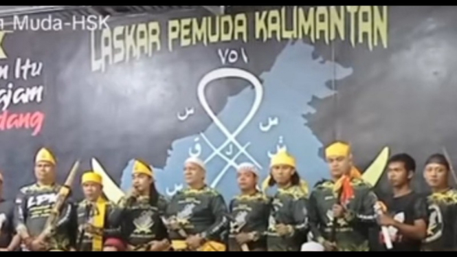 Potret Laskar Pemuda Kalimantan