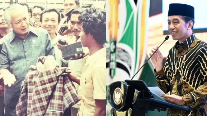 Rocky Gerung soal Jokowi dan Soeharto