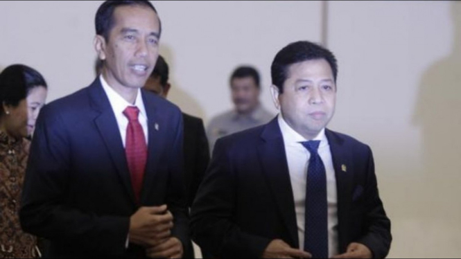 Jokowi dan setnov