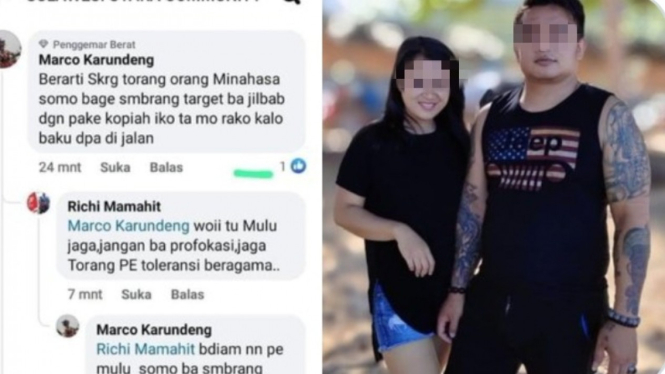 Viral Marco Karundeng oknum Manguni Bitung