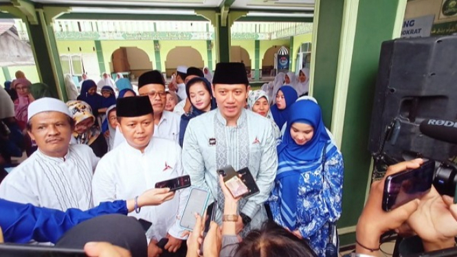 AHY komentar soal Prabowo-Gibran di Depok
