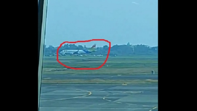 Pesawat Pelita Air diteror bom di Bandara Juanda