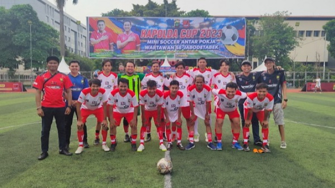 Pokja Wartawan Depok di Polda Cup 2023