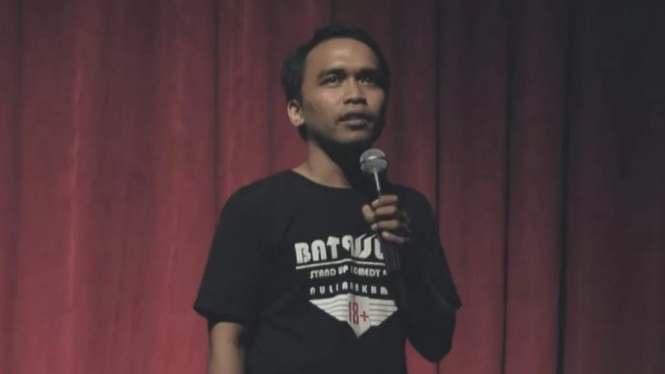 Komika asal Lampung Aulia Rakhman