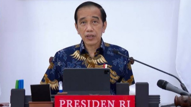 Potret Presiden Joko Widodo (Jokowi)