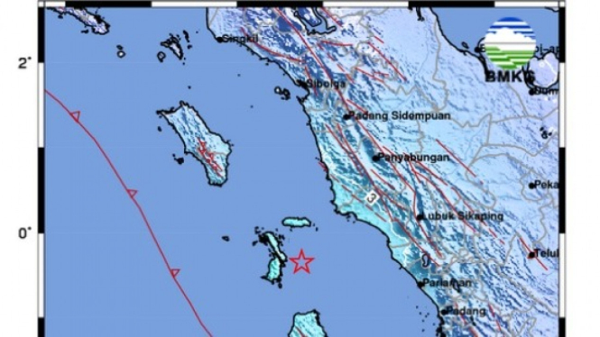 Gempa Pasaman Barat terasa hingga Padang