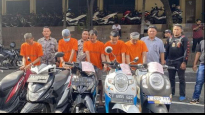 Polisi Tangkap Komplotan Curanmor di Depok