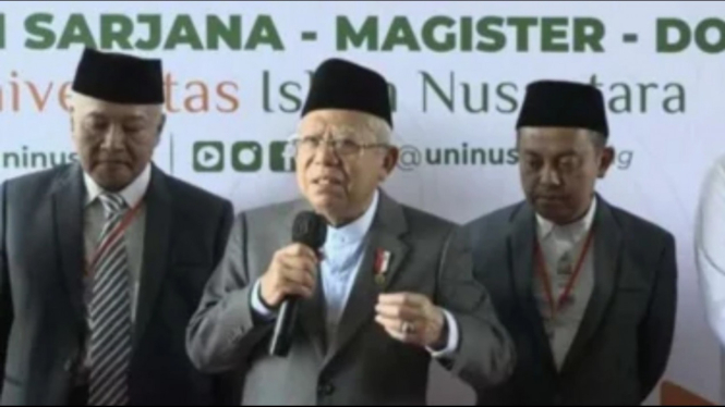 Wakil presiden ma'ruf amin