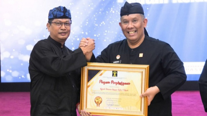 Rutan Depok raih penghargaan dari Kakanwil Jabar