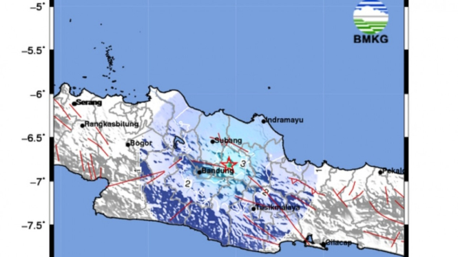 Gempa Sumedang hingga Subang