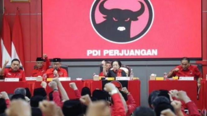 Potret ilustrasi PDIP