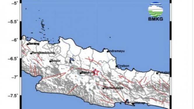 Gempa Sumedang, Jawa Barat