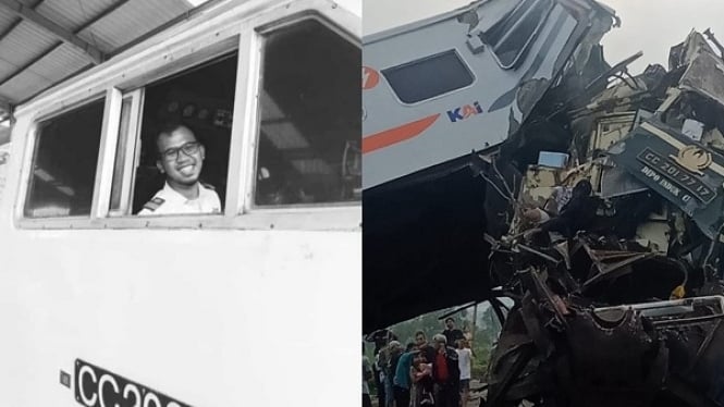 Julian, masinis Baraya tewas akibat kecelakaan kereta di Cicalengka