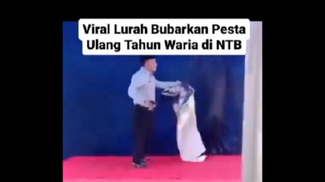 Aksi lurah bubarkan pesta ulang tahun waria di NTB