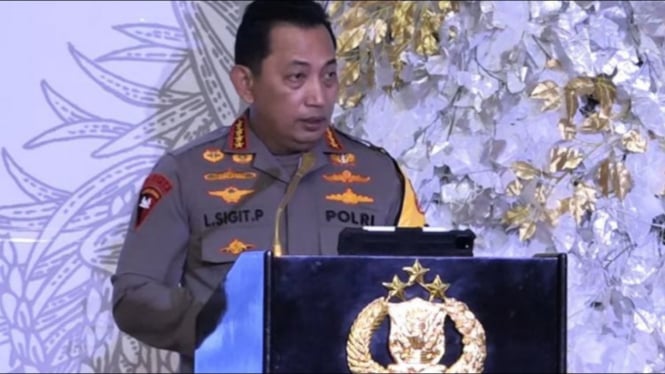 Kapolri Jendral Listyo sigit Prabowo